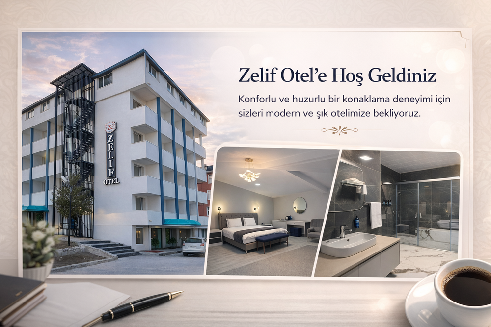 Zelif Otel sizi bekliyor.